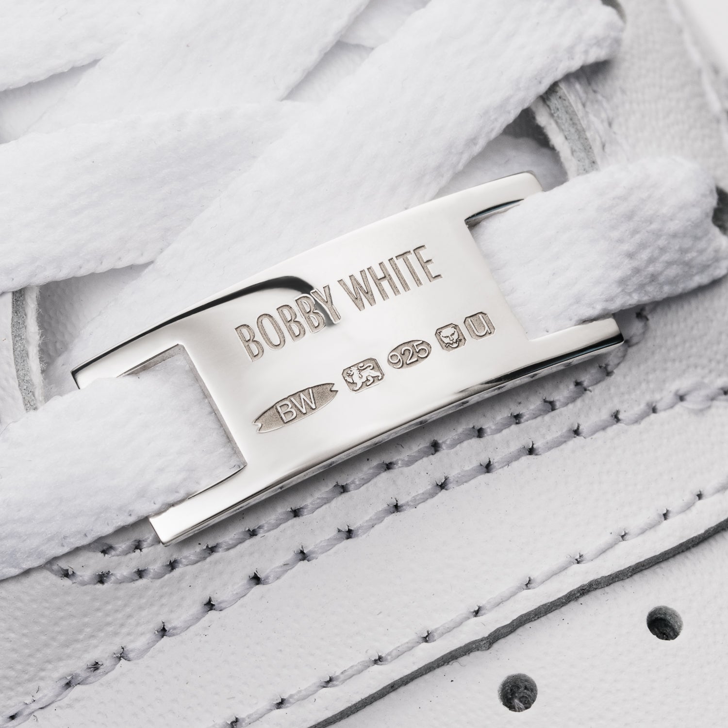 Bobby White Silver Lace Locks