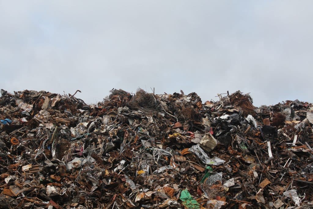 Décharge de déchets