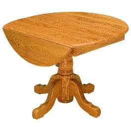 round drop leaf table