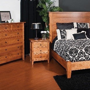 Bungalow solid wood bed