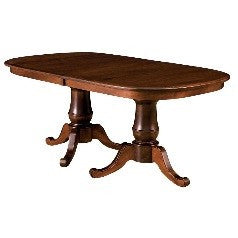chancellor double pedestal table