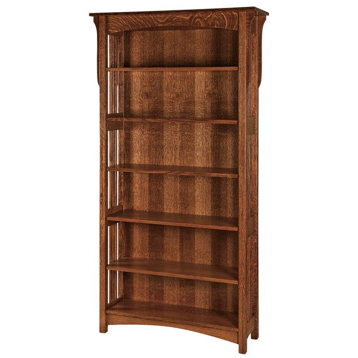 Landmark Bookcase Amish Solid Wood Bookcases Amish Tables