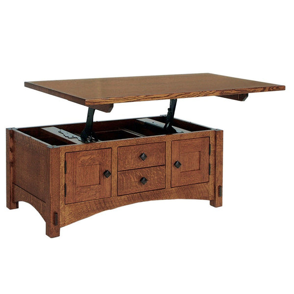 Springhill Cabinet Coffee Table – Amish Tables