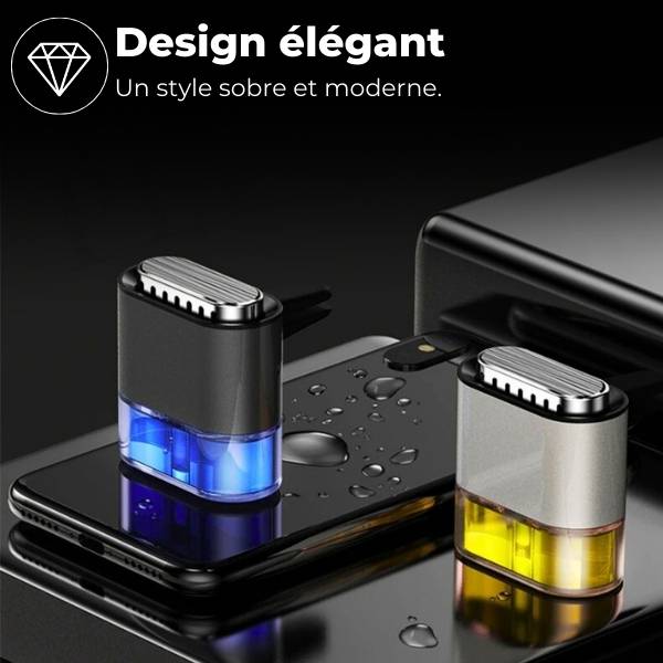 diffuseur de parfum voiture design sobre LuxeScent