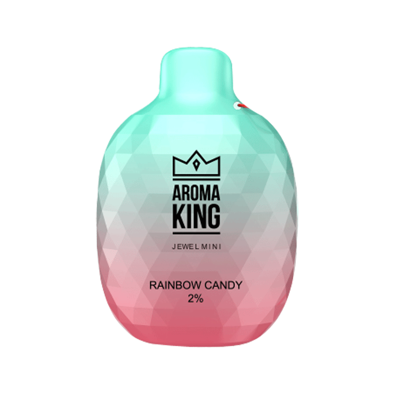 Aroma King Jewel Mini 600 Disposable Vapes Puff Pod Box of 10 - Loco Vape UK