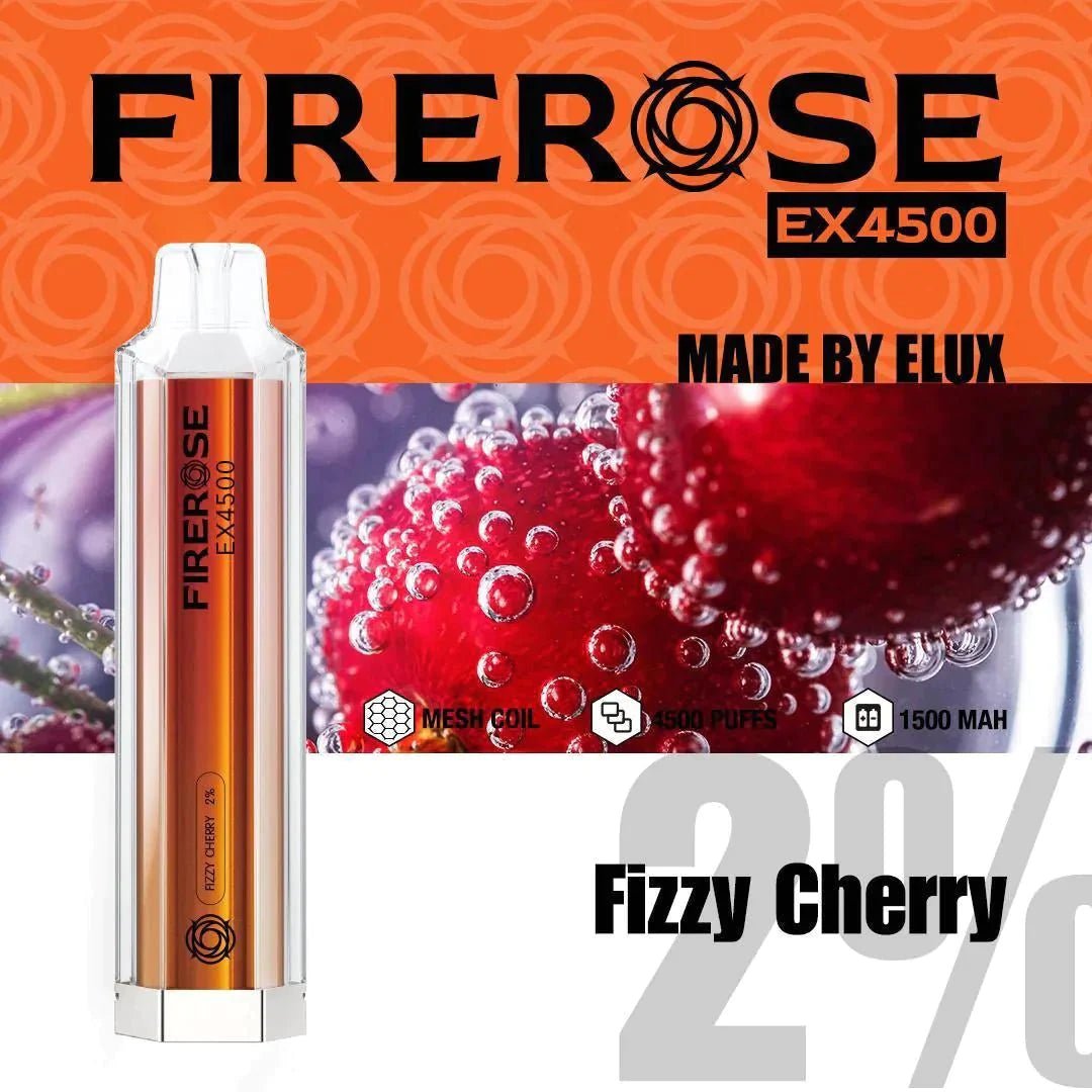 Firerose EX4500 Disposable Vape Pod Puff Pod Box of 10 - Loco Vape UK