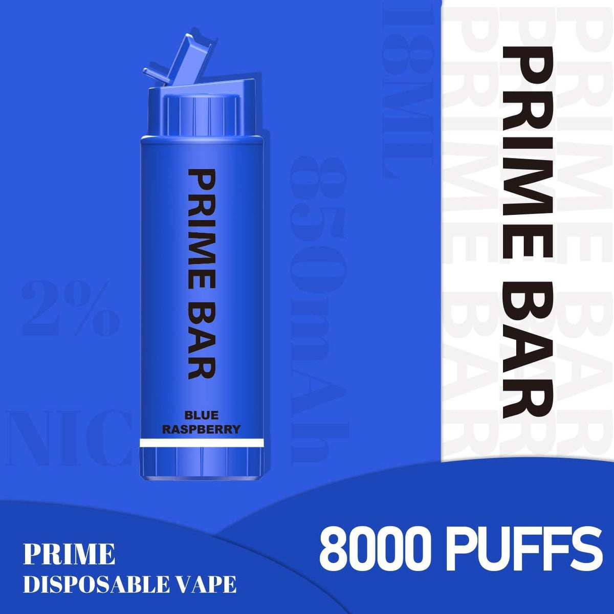 Prime Bar 8000 Disposable Vape Puff Pod Device - Loco Vape UK