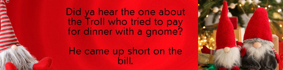 Christmas Gnome Jokes #4