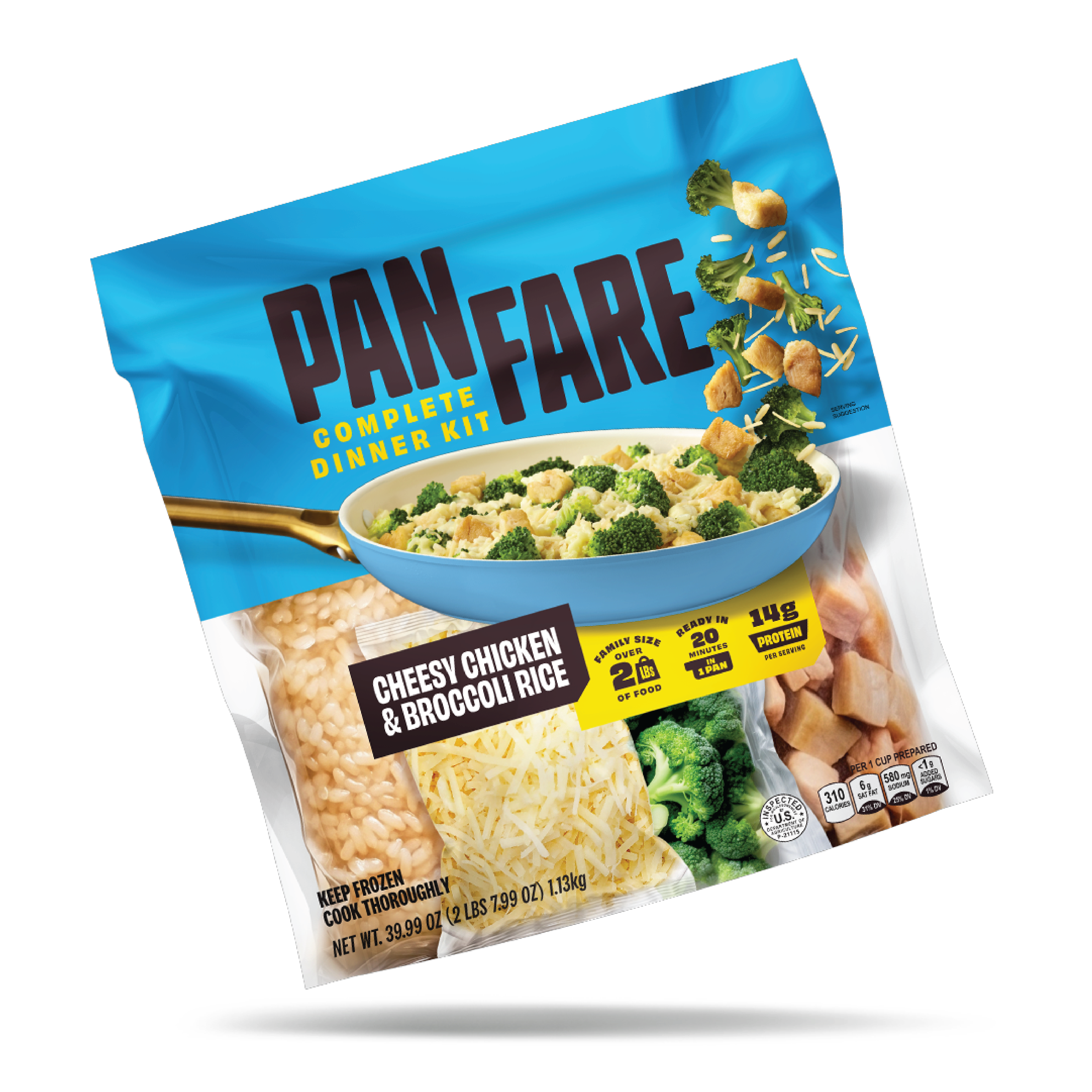 CHEESY CHICKEN & BROCCOLI RICE - PanFare product image