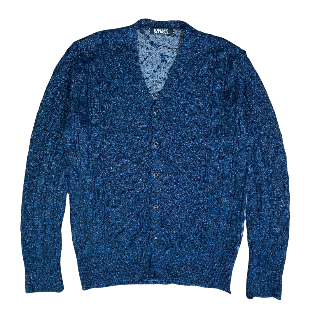 HYSTERIC GLAMOUR X WDS KNIT CARDIGAN 極上イタリア製