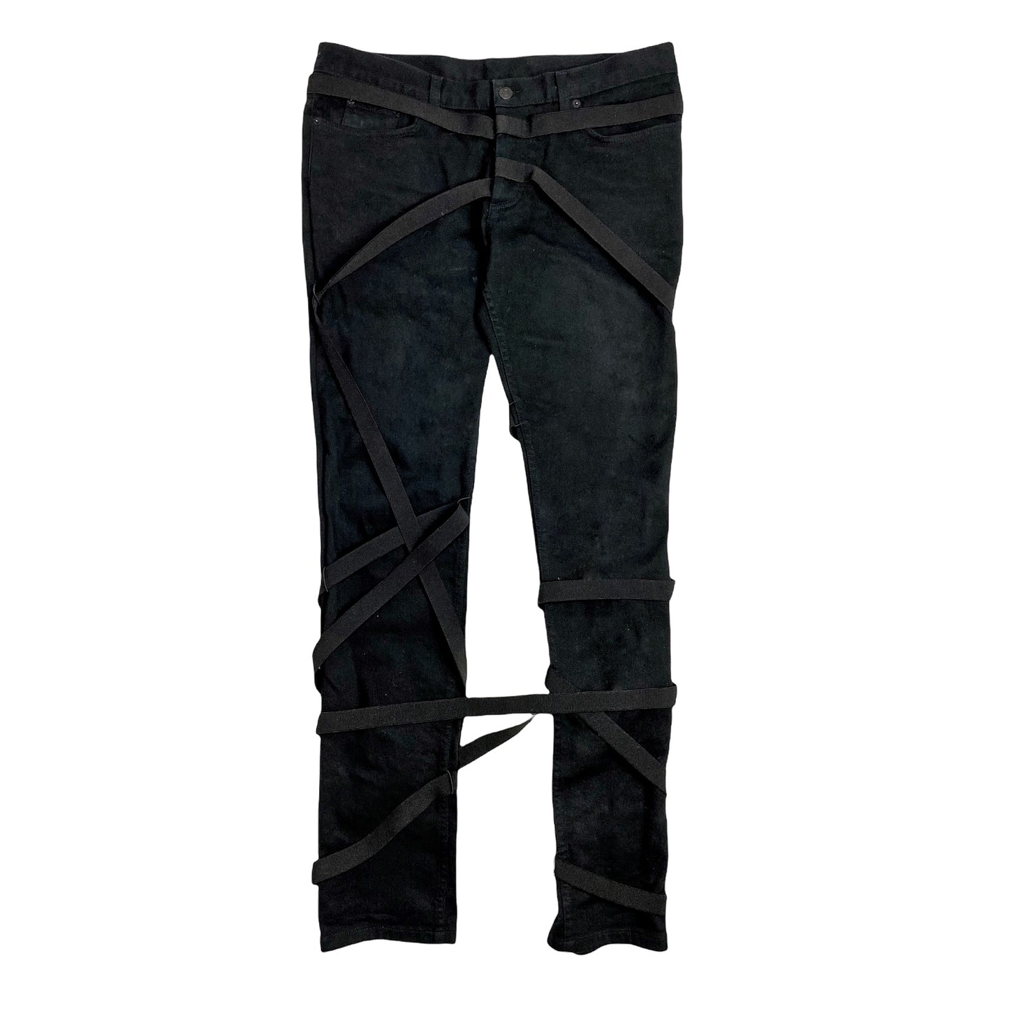 Helmut Lang Bondage Mummy Denim SS04 Sz 32