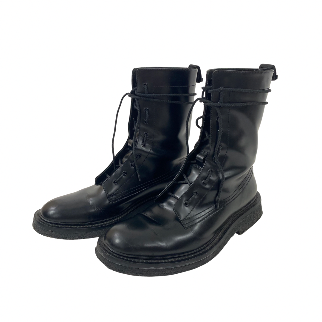 Dior Homme pebbled leather combat boots from AW07 Navigate Tagged as a  size 407 but fit big best for an 8595 Just added to  Instagram
