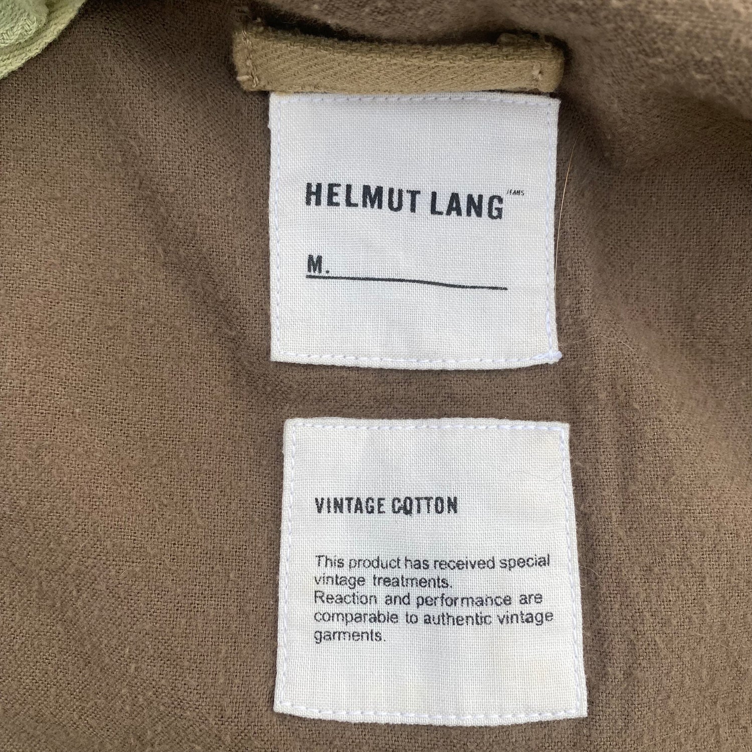 Helmut Lang Pillow Neck Bondage Multi-Pocket Field Jacket SS00 Sz 46