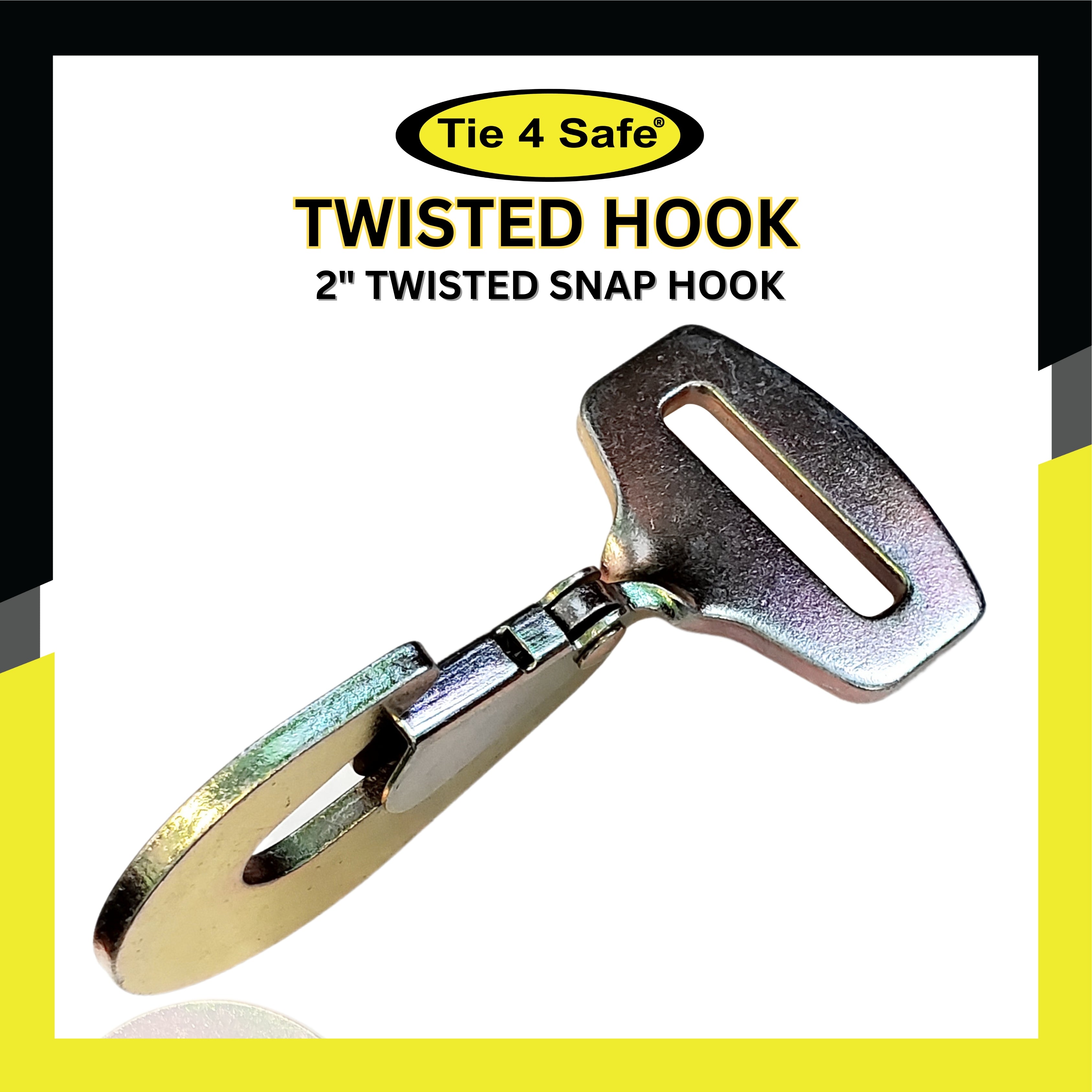 2" Twisted Snap Hook