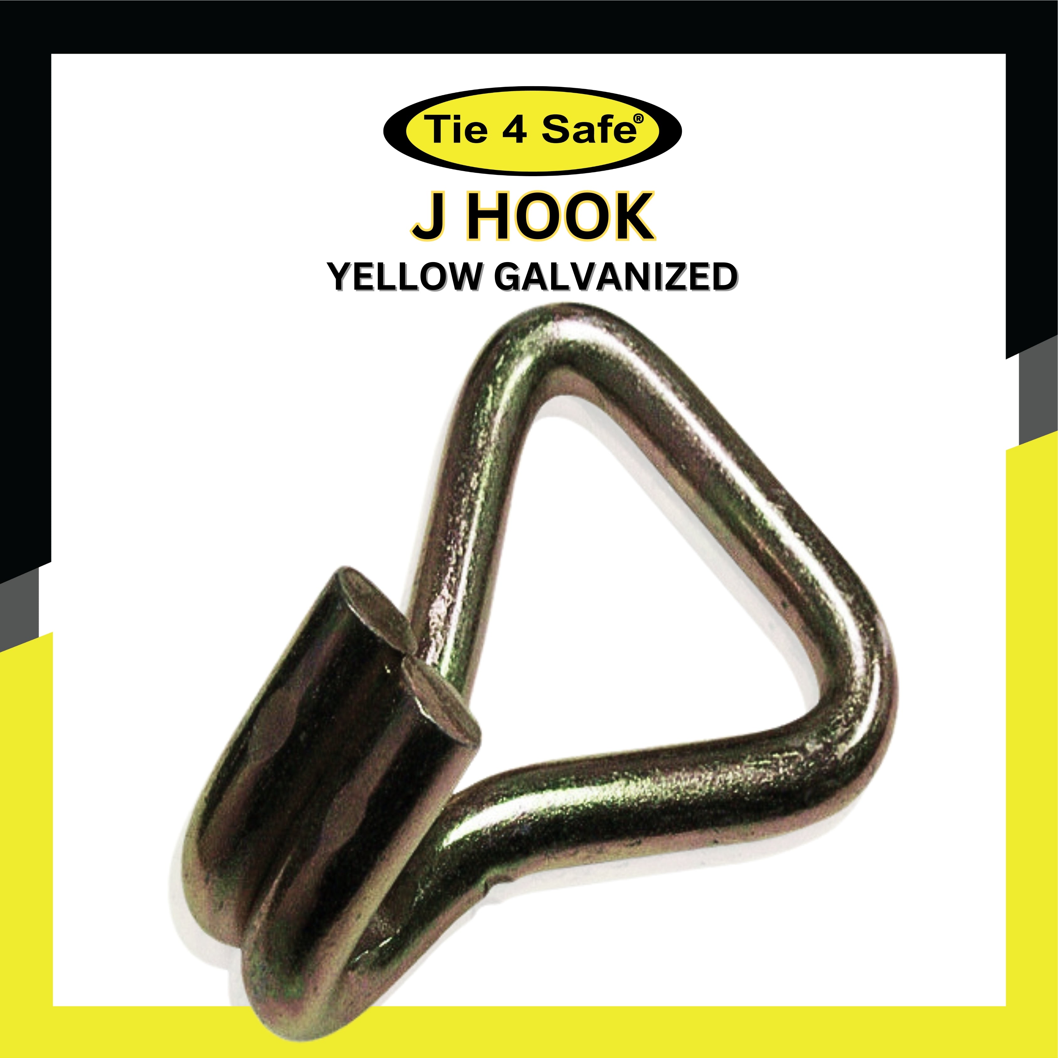 Heavy Duty 3" & 4" Double Wire J Hook