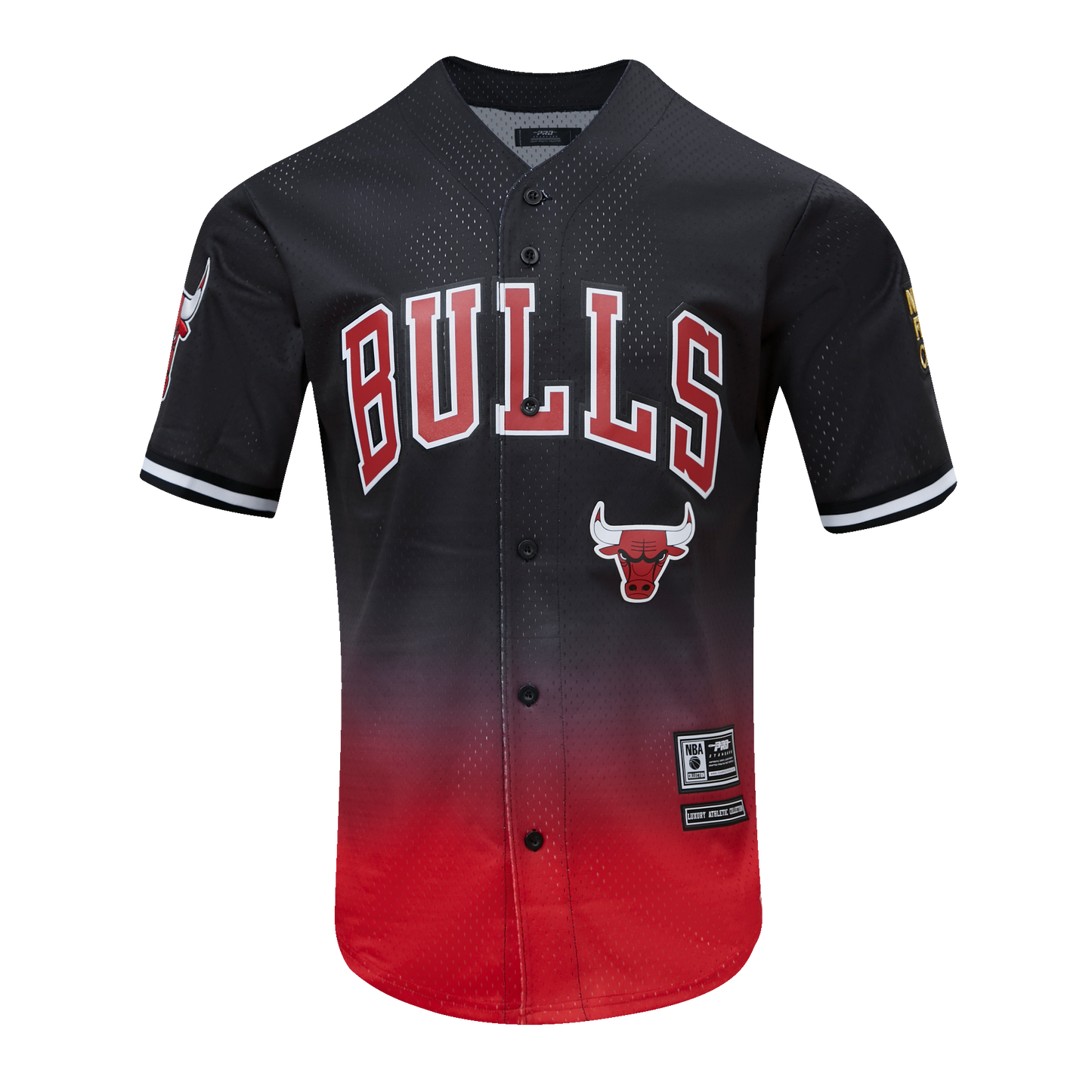 Chicago Bulls Pro Standard Capsule Baseball Button-Up Shirt - White