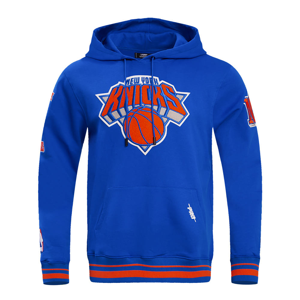 NBA NEW YORK KNICKS CLASSIC MEN'S PO HOODIE (ROYAL BLUE) – Pro Standard