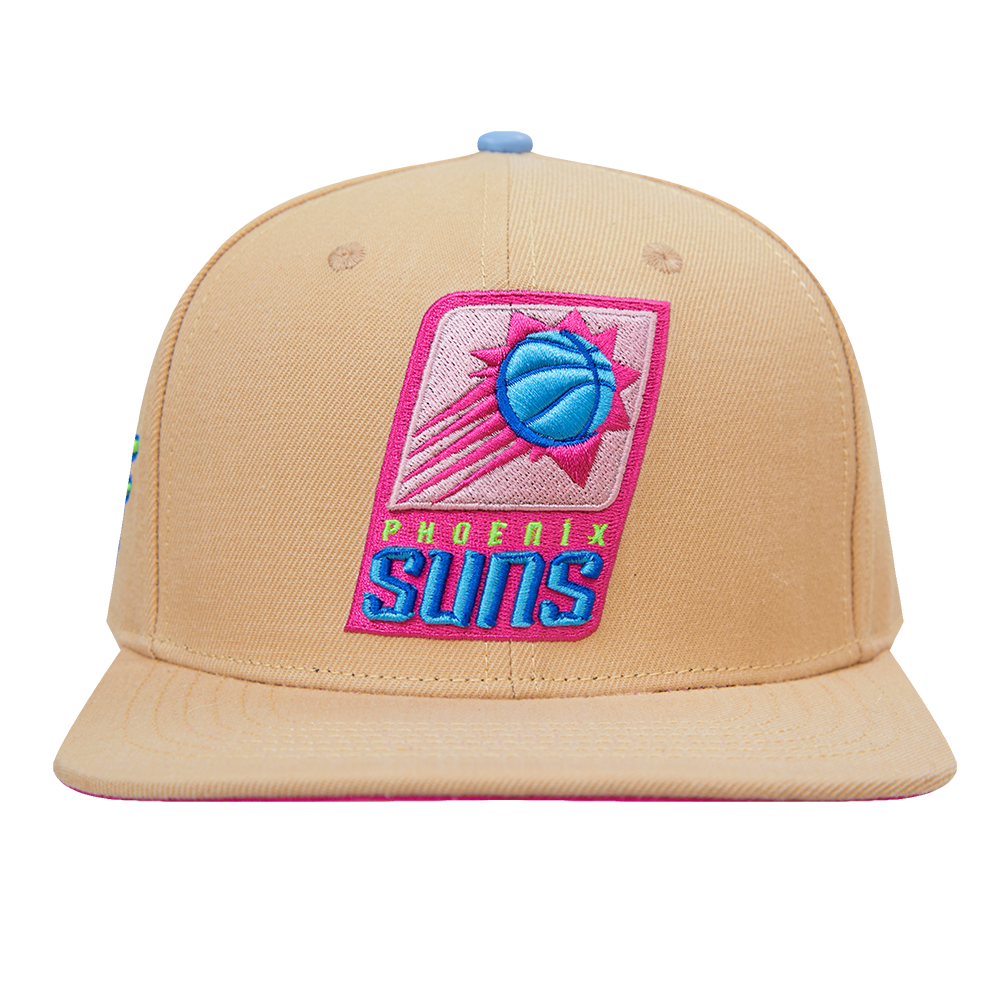 LOS ANGELES LAKERS NEON WOOL SNAPBACK HAT (KHAKI) – Pro Standard