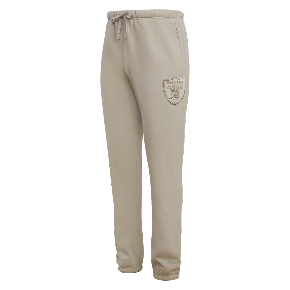 NFL LAS VEGAS RAIDERS NEUTRAL FLEECE SWEATPANT (TAUPE)