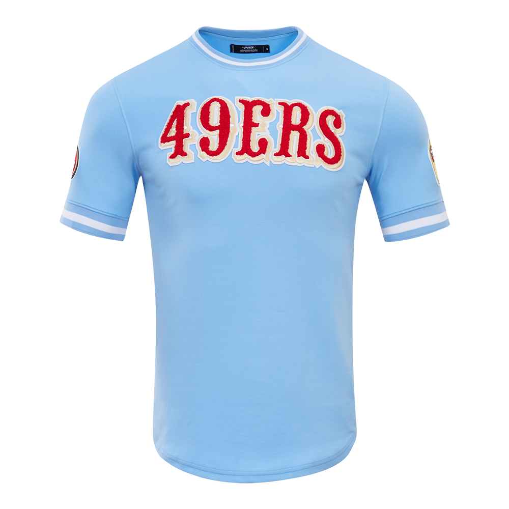 SAN FRANCISCO 49ERS CLASSIC CHENILLE DK TEE (BLACK) – Pro Standard