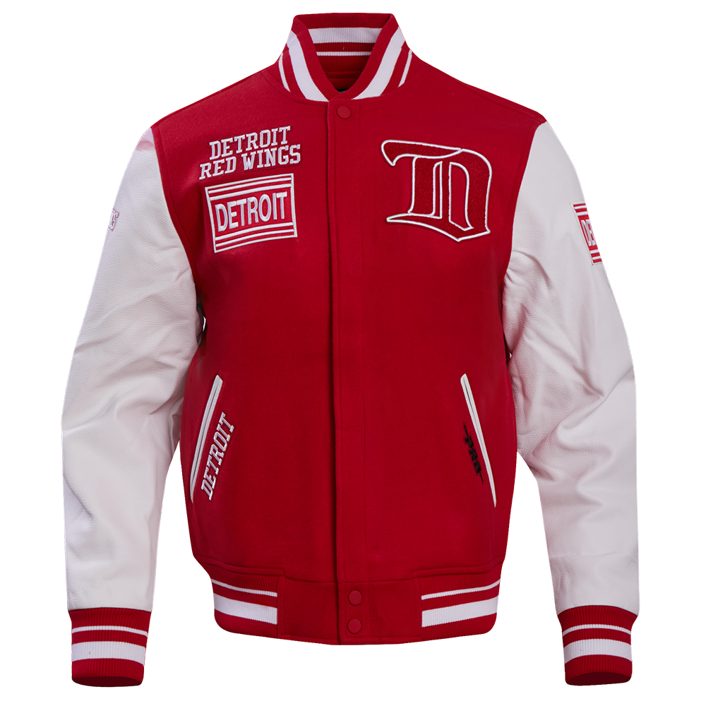 DETROIT TIGERS RETRO CLASSIC RIB WOOL VARSITY JACKET (EGGSHELL/MIDNIGH –  Pro Standard