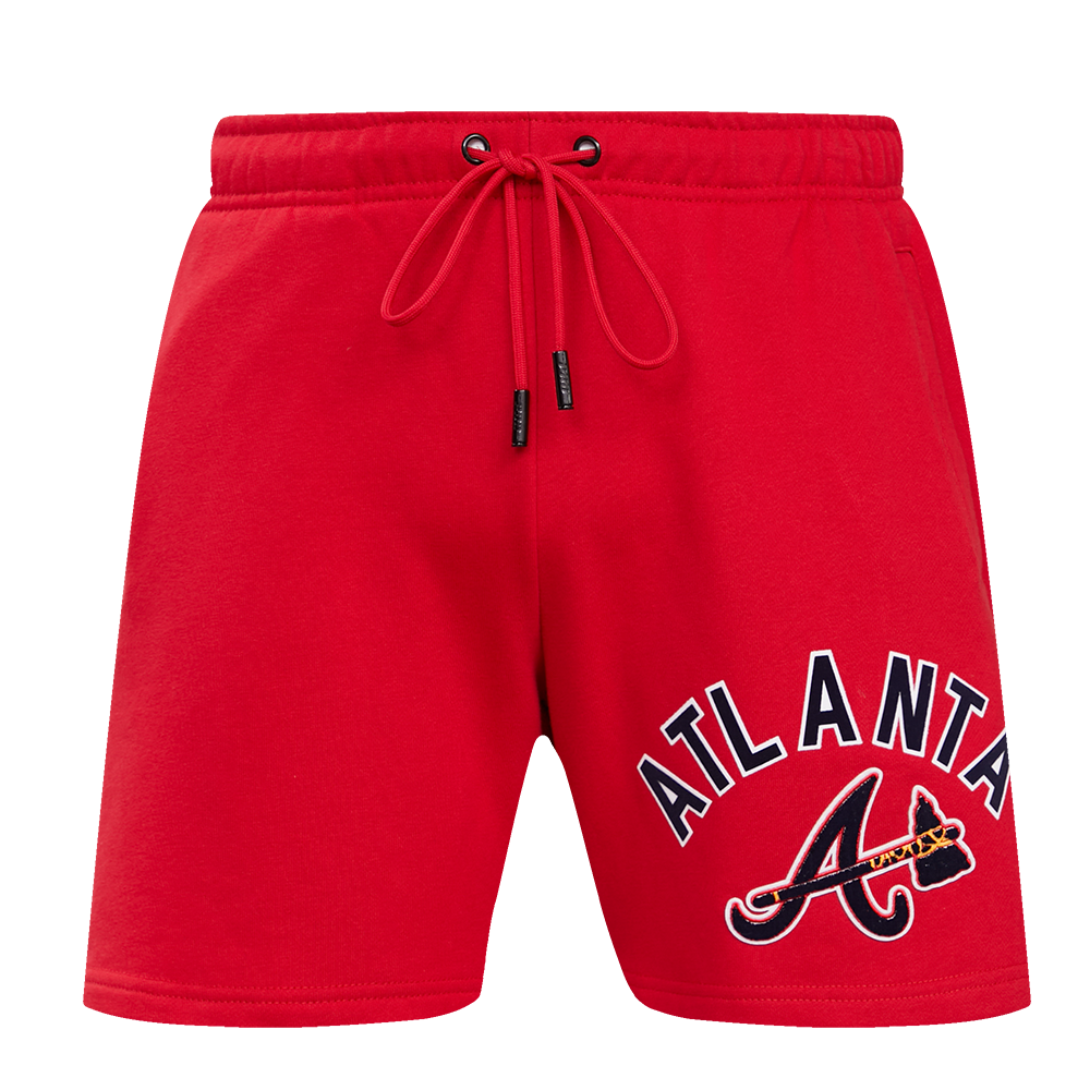 Men's Chicago Bulls Pro Standard Red Chenille Team Fleece Shorts