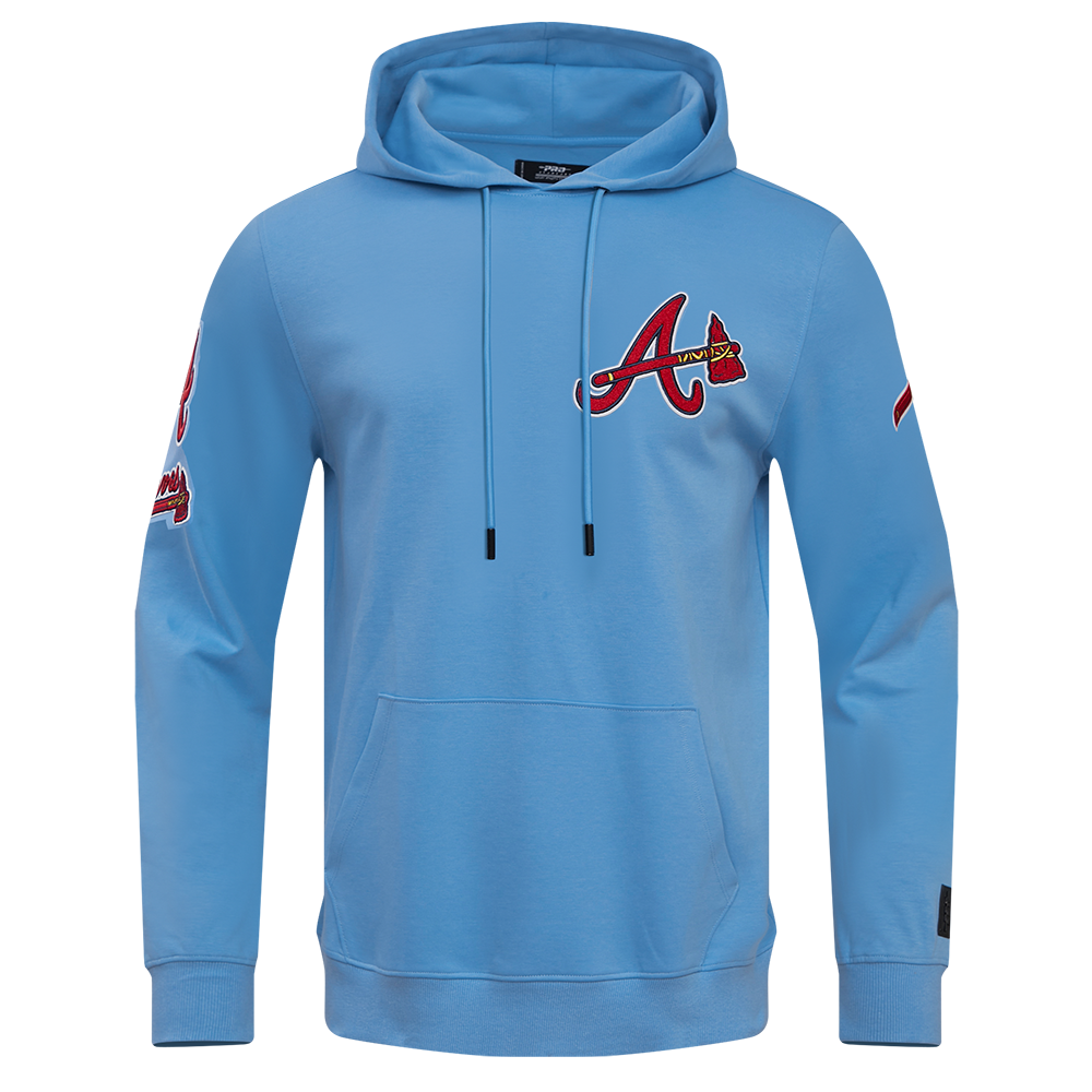 MLB ATLANTA BRAVES CLASSIC CHENILLE MEN'S FZ PO HOODIE (UNIVERSITY BLU –  Pro Standard