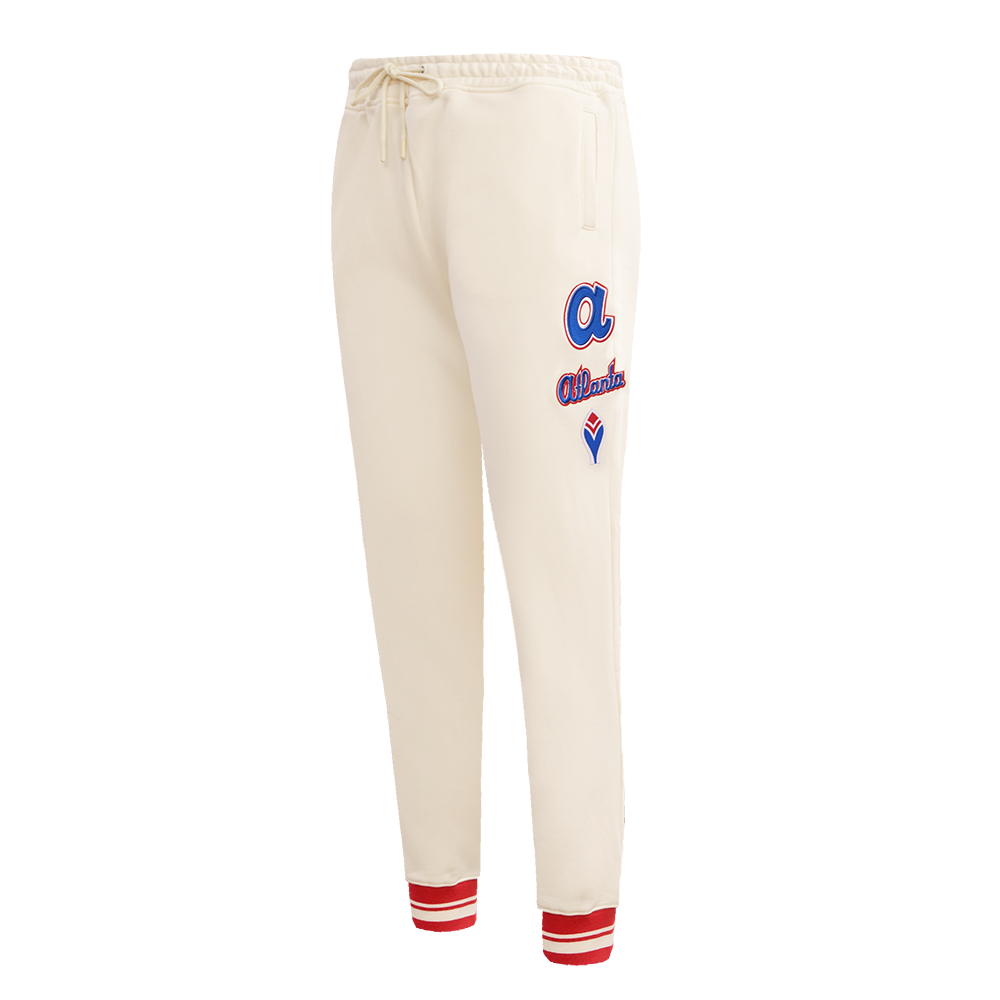 Pants & Sweatpants  Womens Pro Standard Atlanta Braves Classic Flc  Sweatpant Red > The Lyosacks