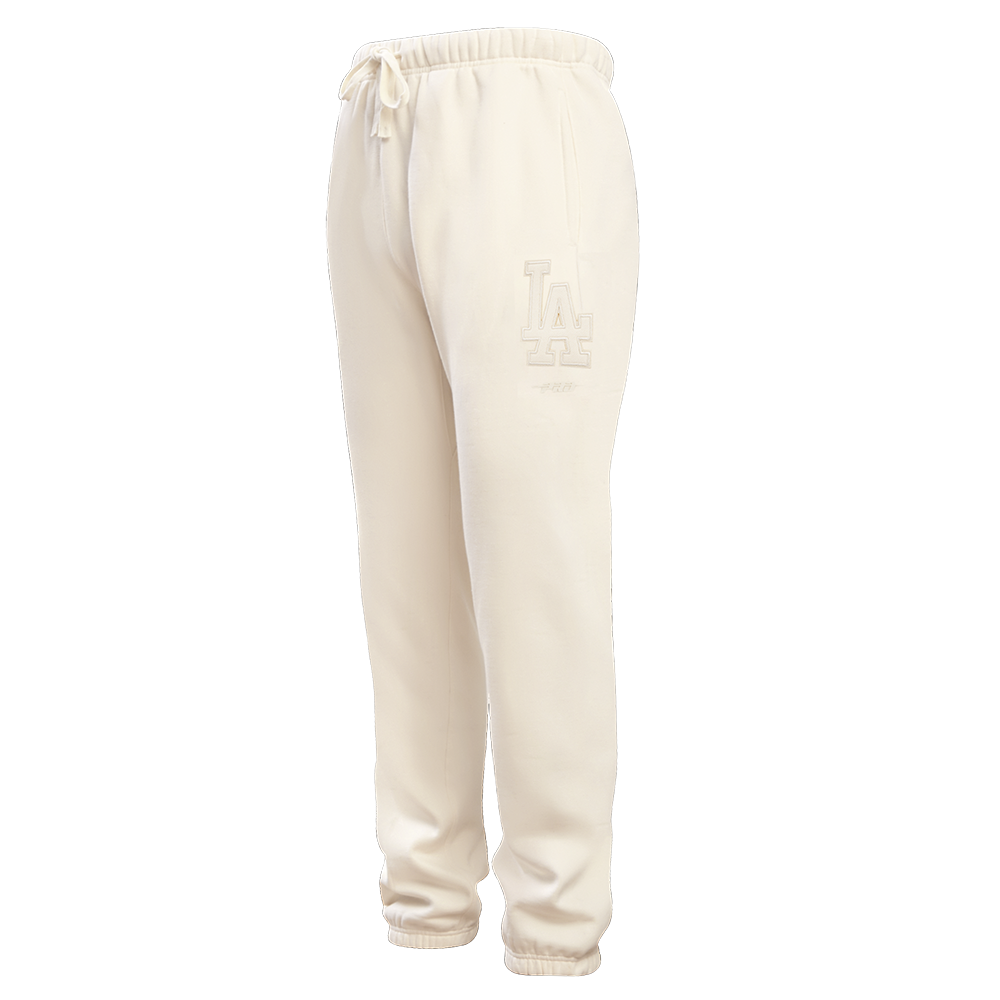 MLB LOS ANGELES DODGERS NEUTRAL FLEECE SWEATPANT (EGGSHELL)