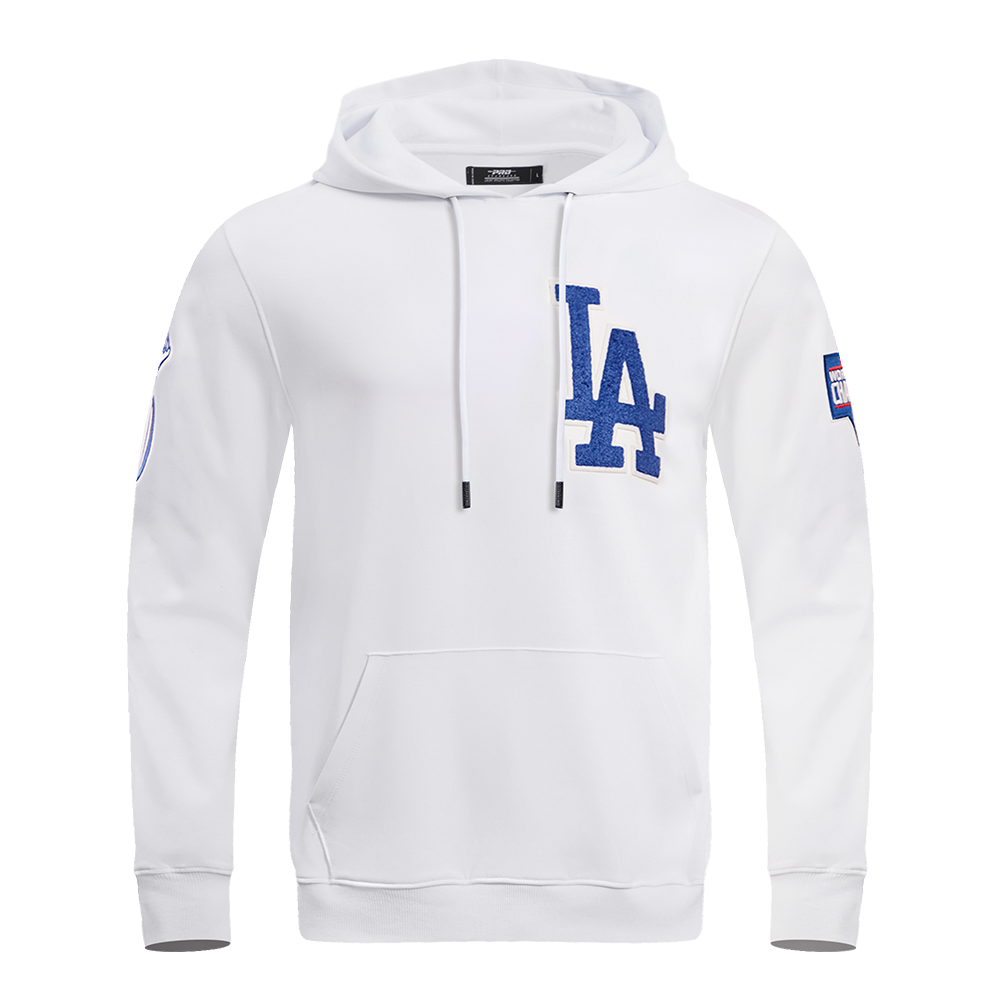 LOS ANGELES DODGERS CLASSIC FLC HOODIE DRESS (WHITE) – Pro Standard