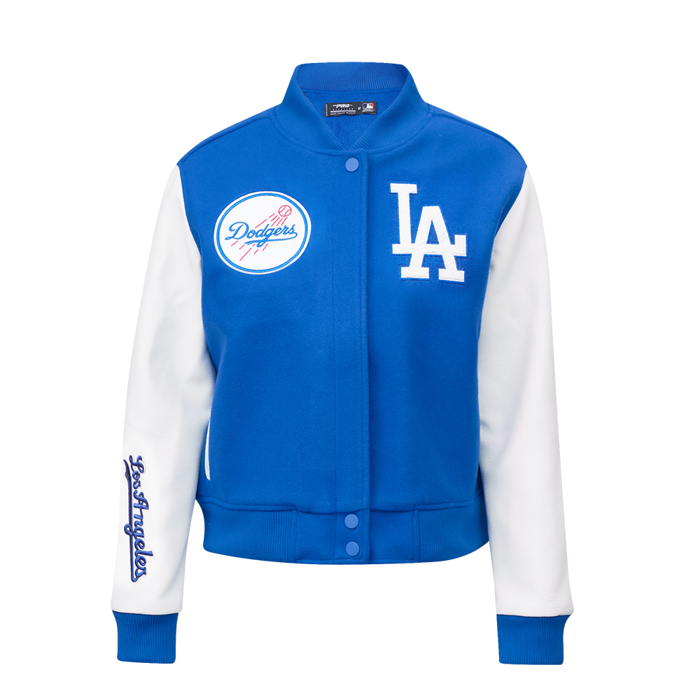 LOS ANGELES DODGERS ALL STAR VARSITY JACKET (BLACK/WHITE)