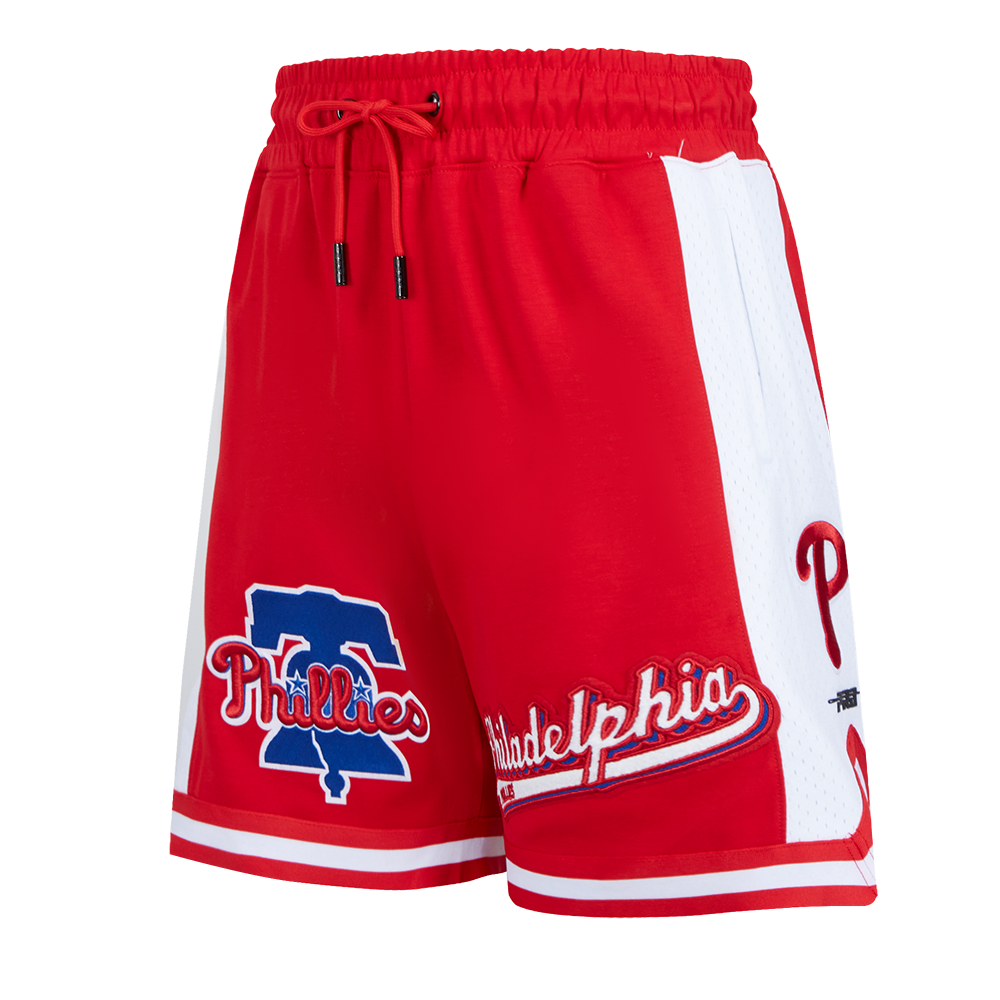 MLB PHILADELPHIA PHILLIES SCRIPT TAIL MEN'S SHORT (RED)