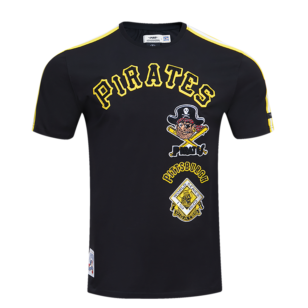 PITTSBURGH PIRATES RETRO CLASSIC SJ STRIPED TEE (EGGSHELL/ BLACK) – Pro  Standard