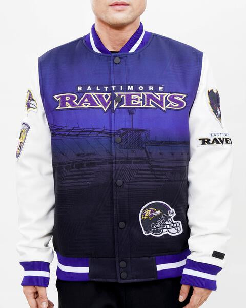 baltimore ravens varsity jacket