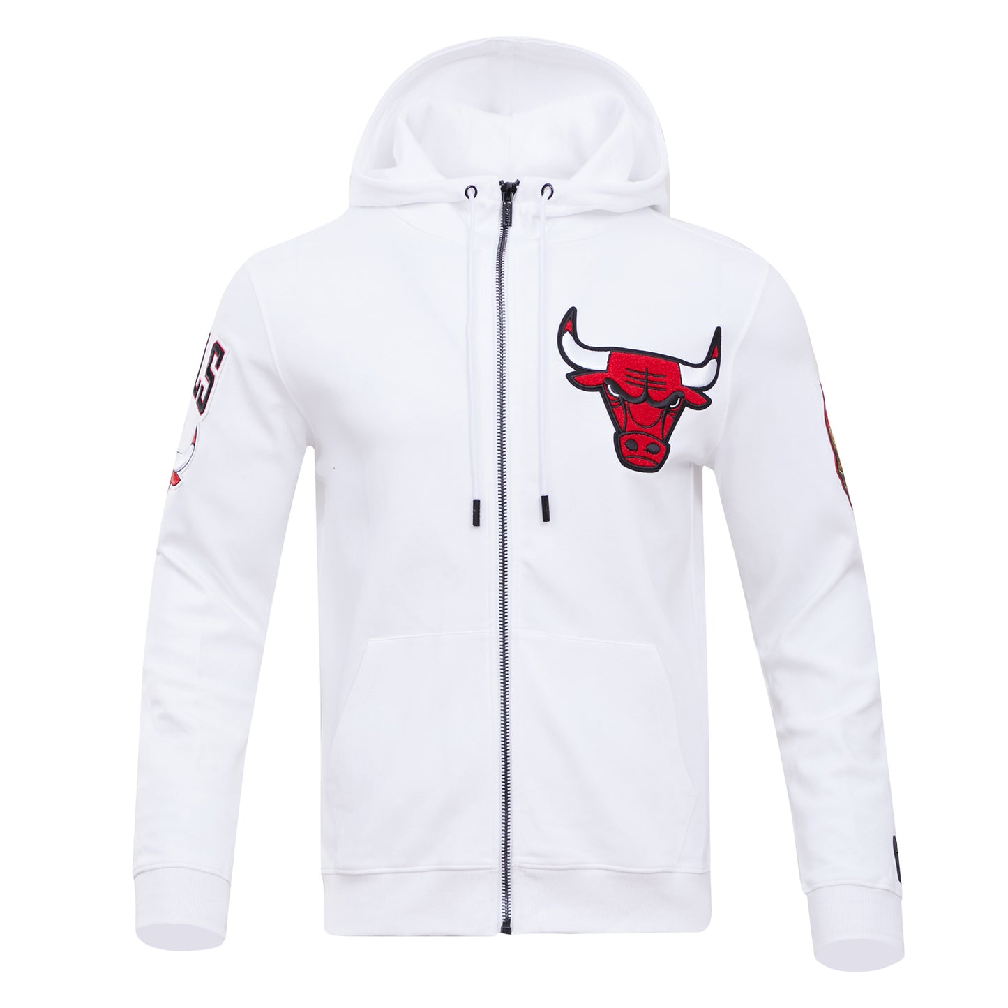 Men's Chicago Bulls Pro Standard White Capsule Baseball Button-Up