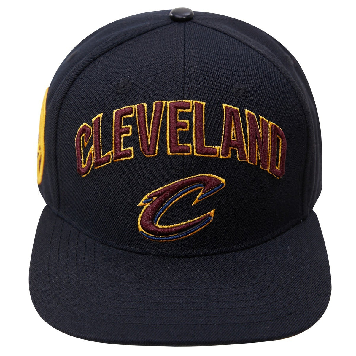 NBA, Accessories, Cleveland Cavaliers Rare Alternate Team Color Logo Black  Gold Burgundy Hat