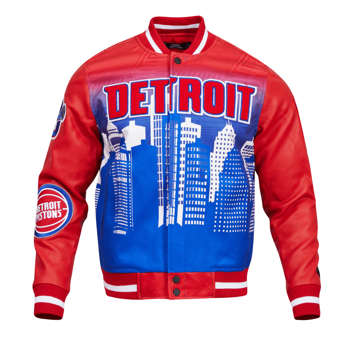 Pro Standard Red/Black Chicago Bulls Varsity Jacket - Jackets Masters