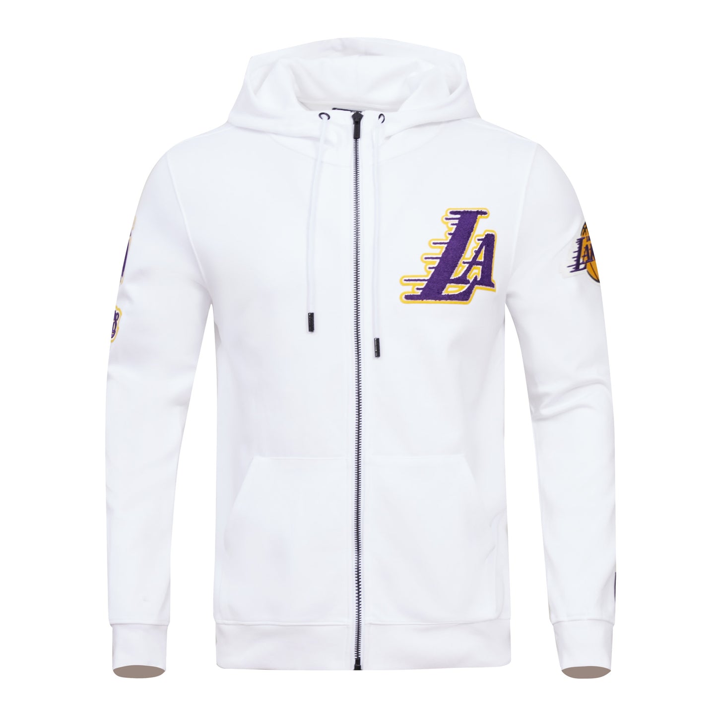 LOS ANGELES LAKERS CLASSIC CHENILLE DK FZ PO HOODIE (YELLOW) – Pro Standard