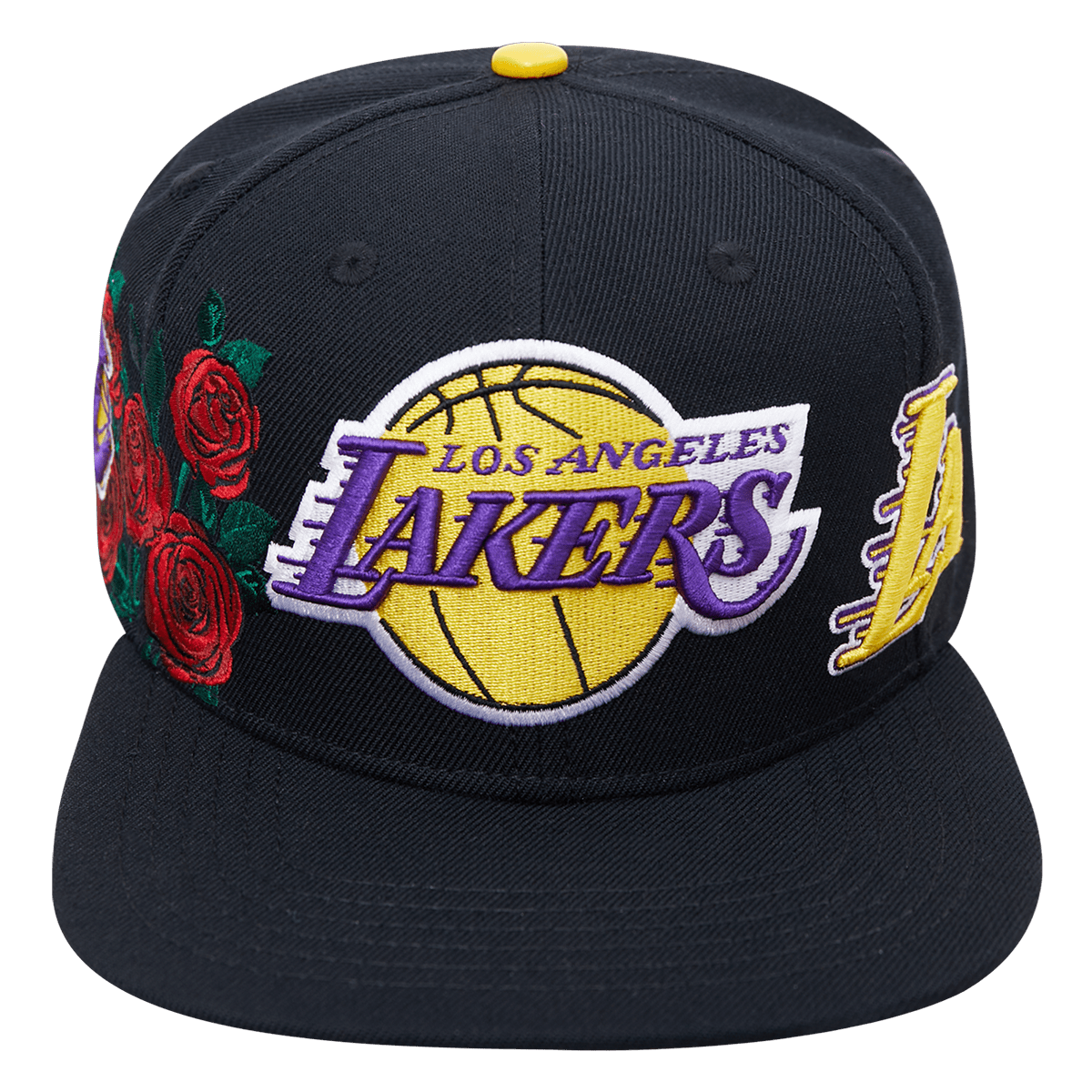 LOS ANGELES LAKERS OLD ENGLISH SNAPBACK HAT (BLACK) – Pro Standard