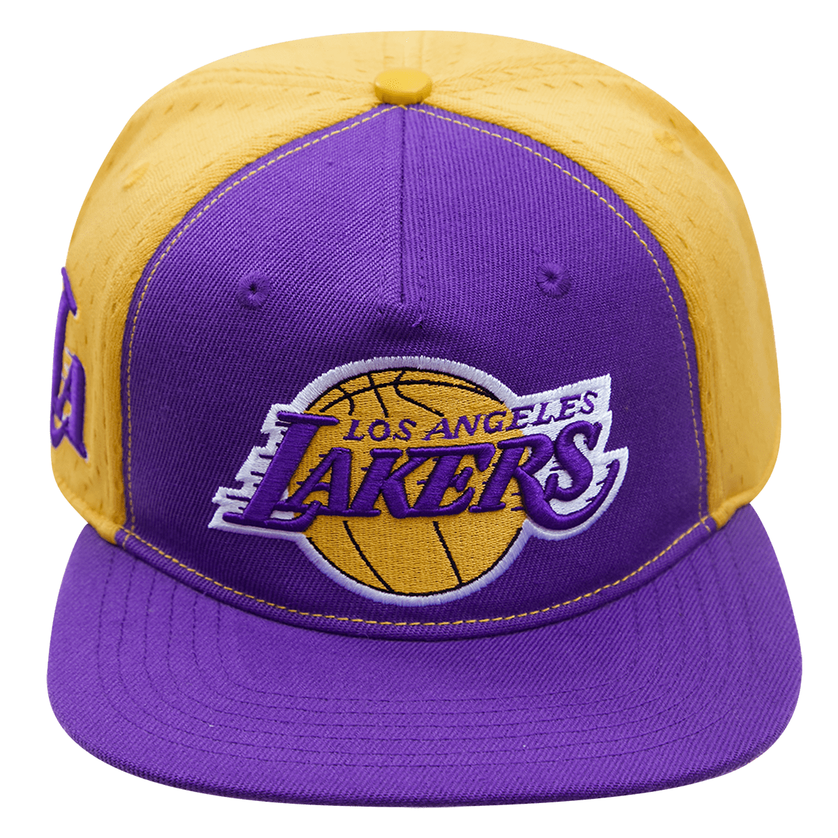 LOS ANGELES LAKERS NEON WOOL SNAPBACK HAT (KHAKI) – Pro Standard