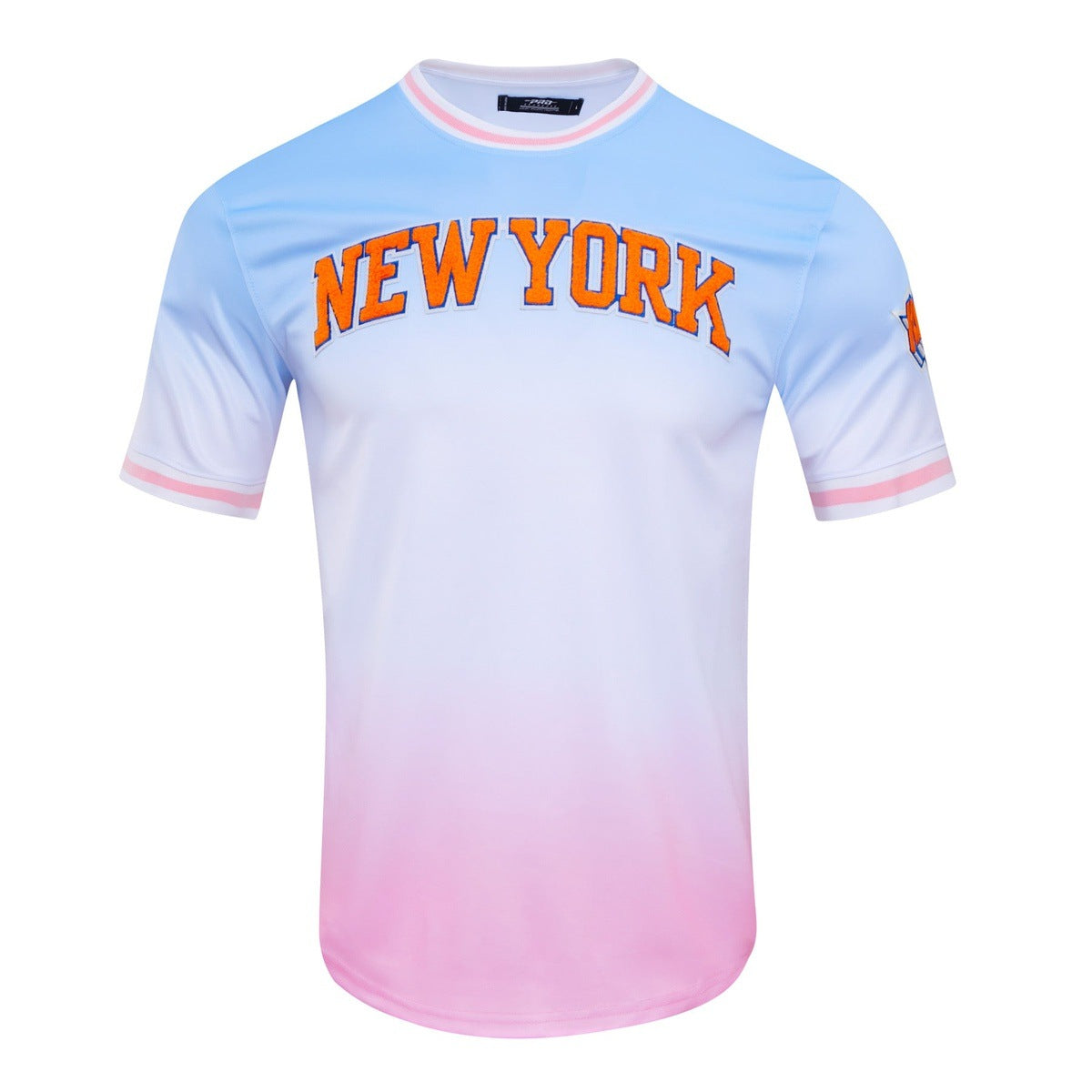 Men's New York Knicks Pro Standard Blue Chenille T-Shirt