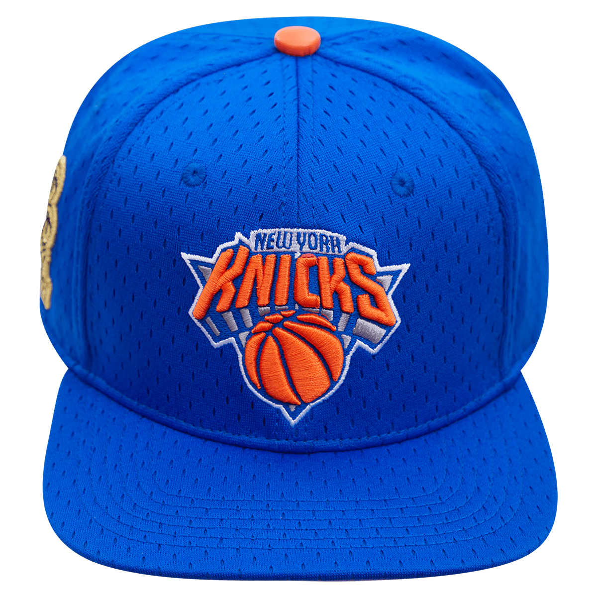 White New York Knicks Royal Blue Visor Orange Bottom Established 1946 Side  Patch New Era 59Fifty Fitted