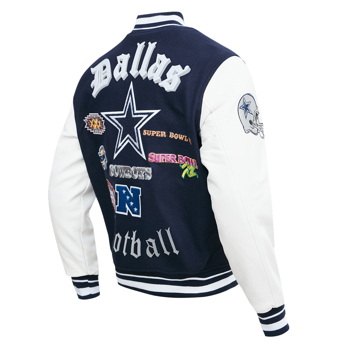 DALLAS COWBOYS OLD ENGLISH LOGO HOODIE (MIDNIGHT NAVY) – Pro Standard