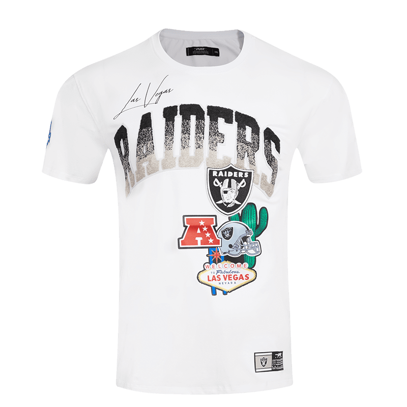 NFL LAS VEGAS RAIDERS ROSES MEN´S TEE (GRAY) – Pro Standard