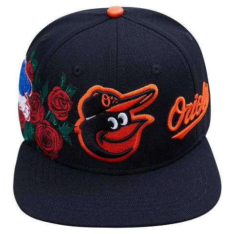 BALTIMORE ORIOLES ROSES SNAPBACK HAT