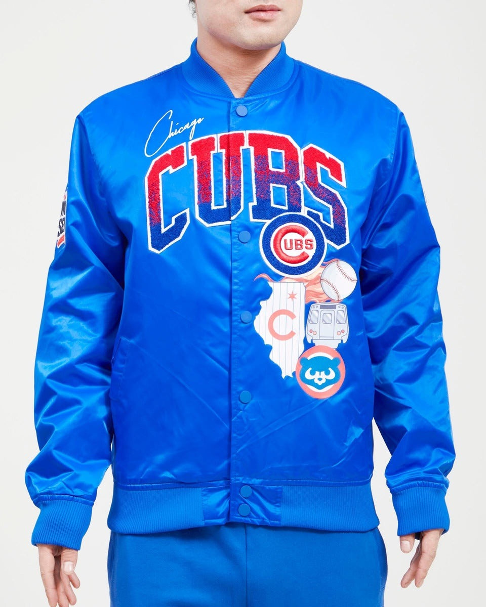 PRO STANDARD NY METS SATIN JACKET – NBG Chicago