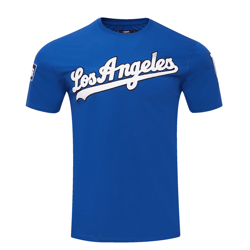 Pro Standard Mens MLB Los Angeles Dodgers Pro Team Crew Neck T-Shirt  LLD131604-BLK Black