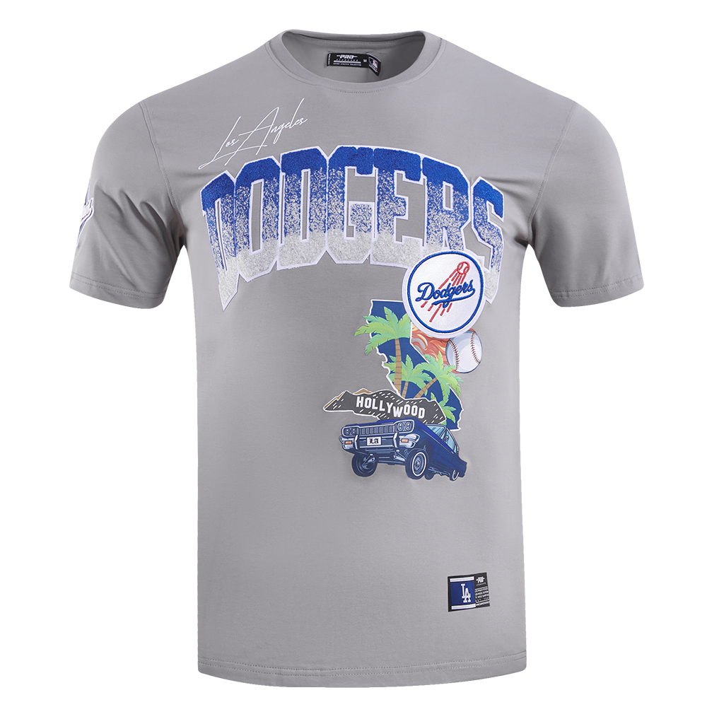 LOS ANGELES DODGERS CLASSIC CHENILLE SJ TEE (BLACK) – Pro Standard