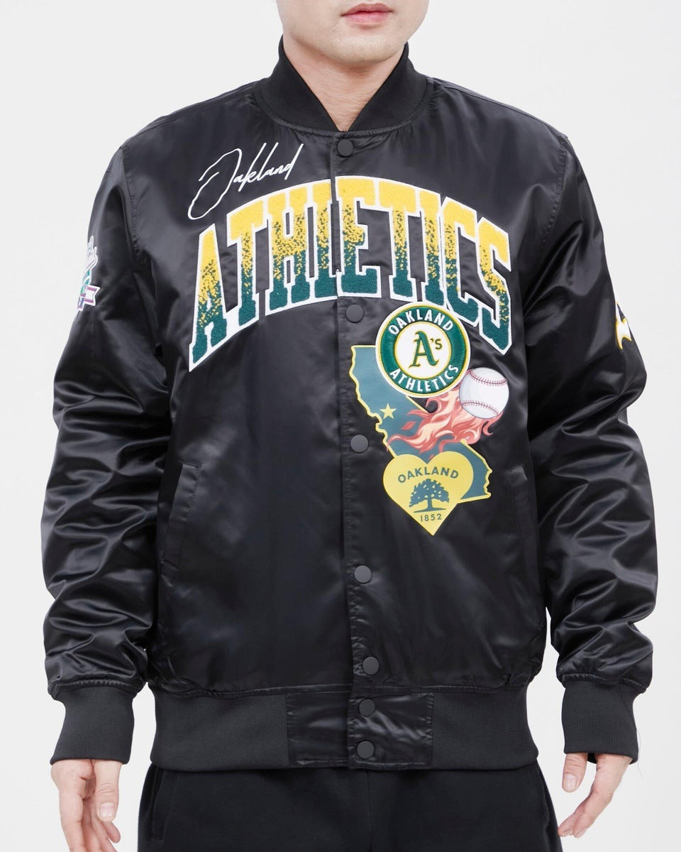 LOS ANGELES DODGERS ALL STAR VARSITY JACKET (BLACK/WHITE) – Pro Standard