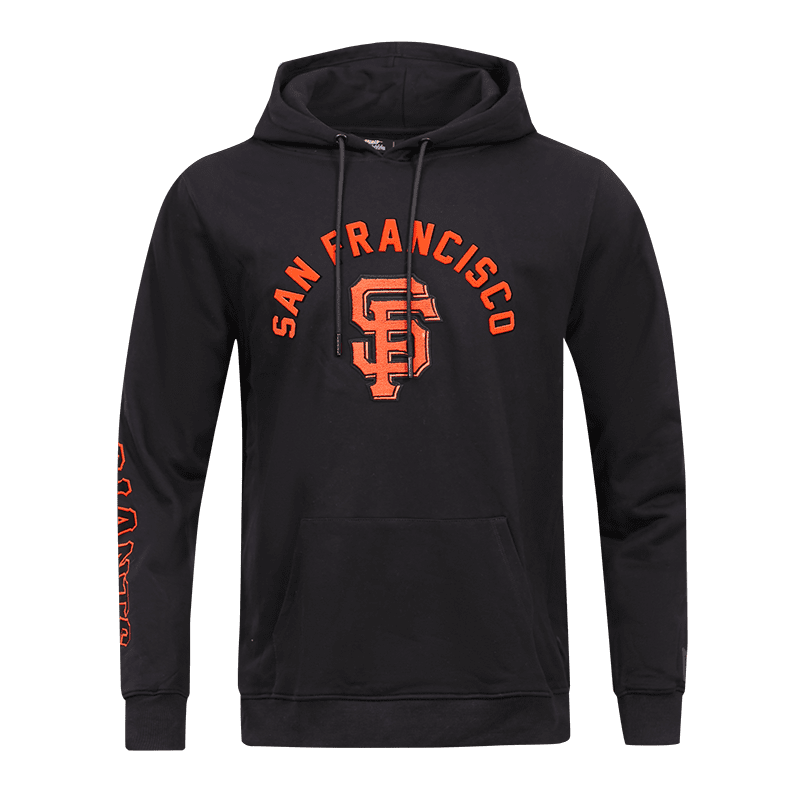 SAN FRANCISCO GIANTS CITY SCAPE FLC PO HOODIE (BLACK)